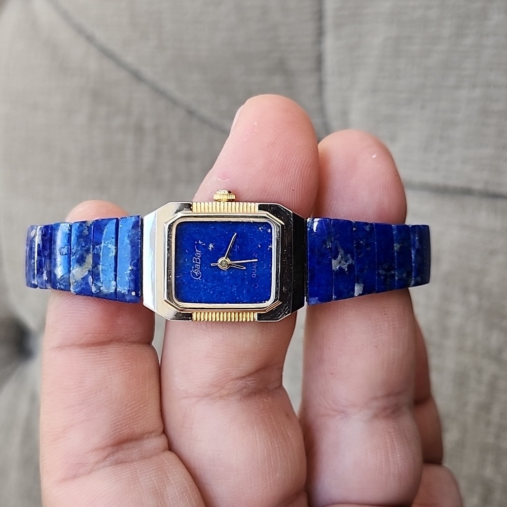 Woman's Stretch Blue ChaBar Quartz Elegant Watch